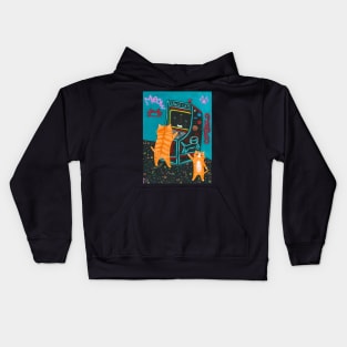 Arcade Kitties Kids Hoodie